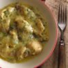 Creamy Chicken in a dish bowl