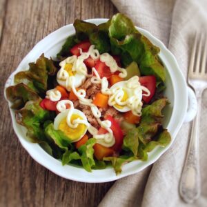 Creamy Tuna Salad with Mayonnaise