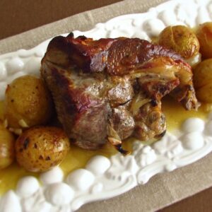 Oven-Roasted Goat