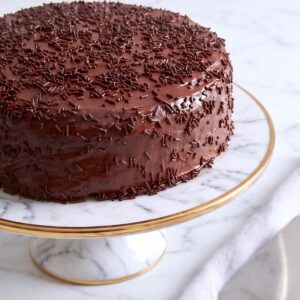 Bolo Brigadeiro Húmido e Cremoso