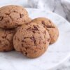Bolachas de Chocolate num prato