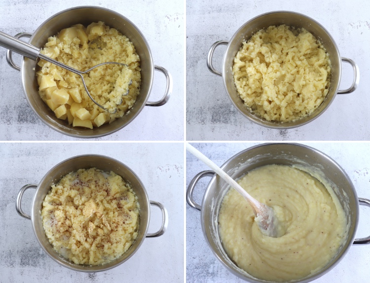 Mashed potato chicken casserole steps