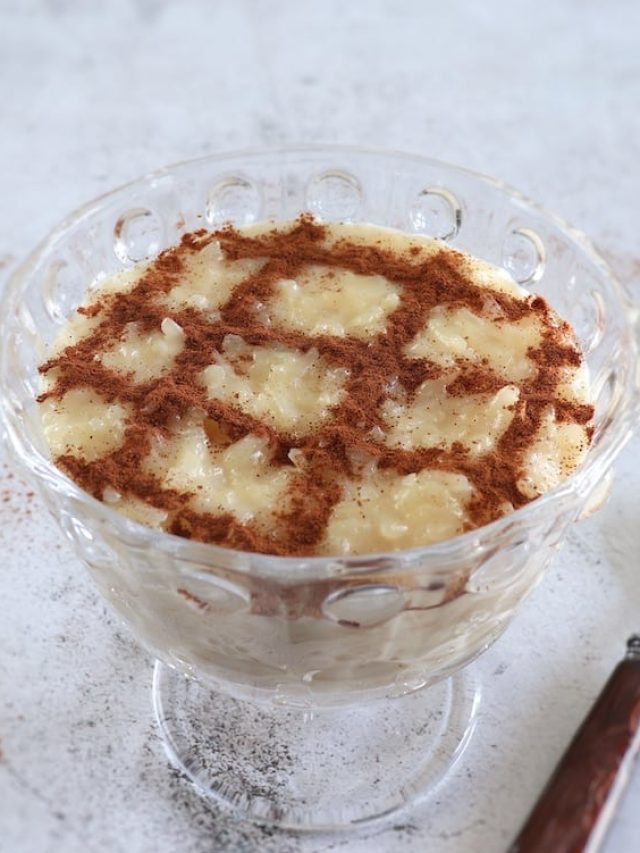 Rice Pudding with Sweetened Condensed Milk