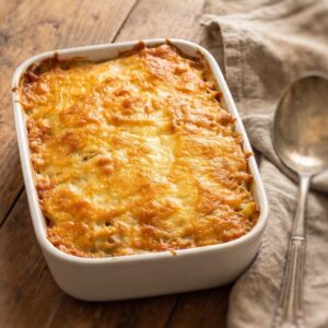 Bacalhau com Maionese no Forno