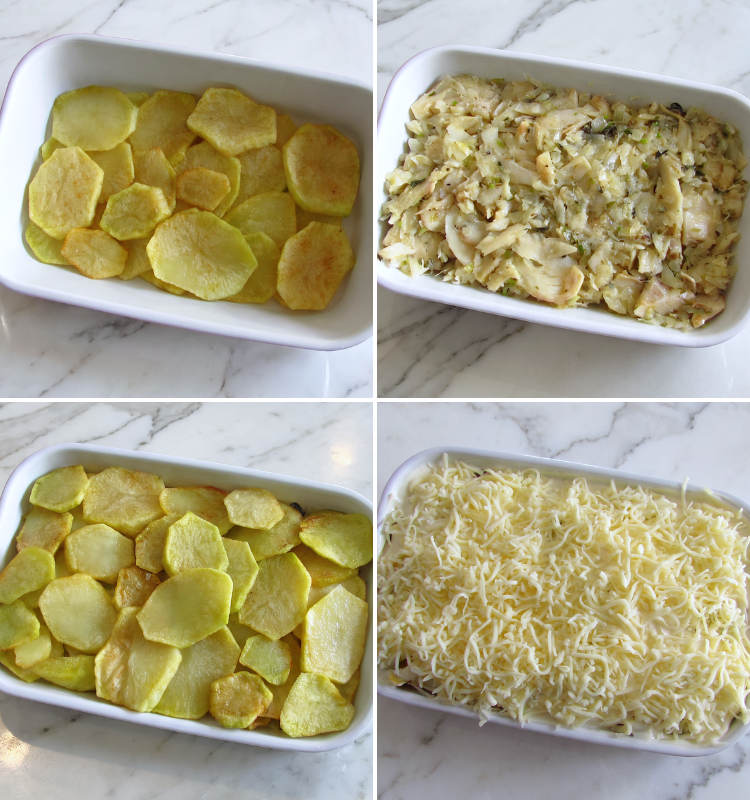 Portuguese Baked Cod with Mayonnaise step 2