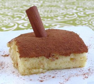 Sericaia "Portuguese sweet" on a plate