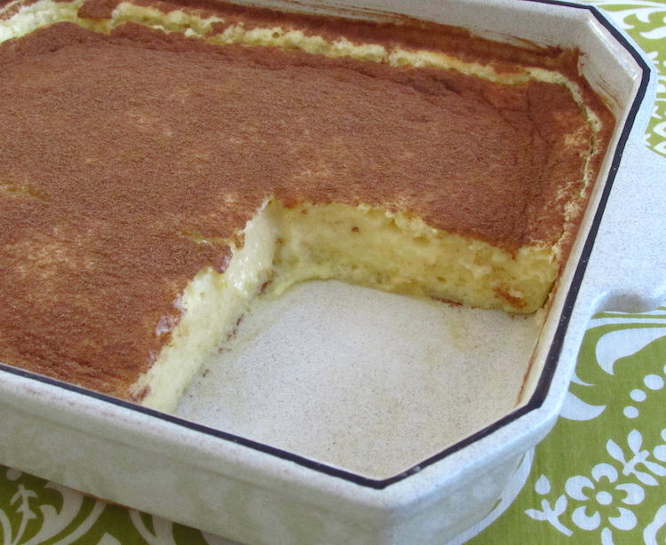 Sericaia "Portuguese sweet" on a baking dish