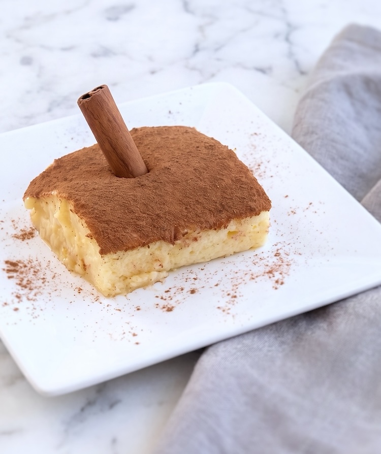 Sericaia (Traditional Portuguese Dessert) on a plate
