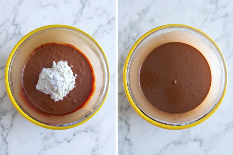 Moist Chocolate Cake step 5 and 6