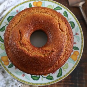 Homemade Honey Lemon Cake