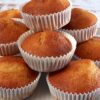 Yogurt muffins on a plate