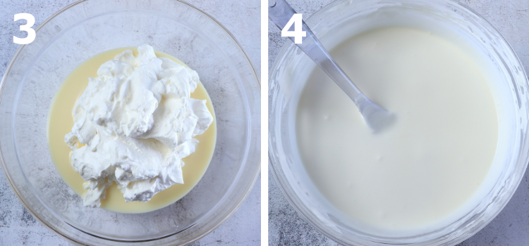 Mousse de lima cremosa passo 3 e 4