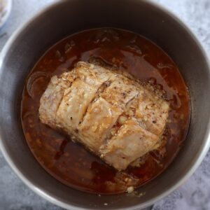 Pork Loin with Beer Sauce