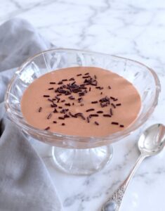 Chocolate Cream Mousse in a bowl