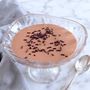 Chocolate Cream Mousse (Easy Dessert)