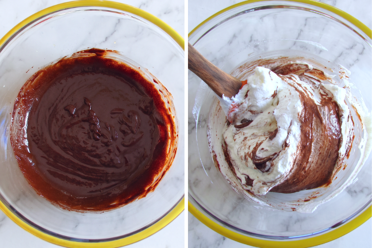 Mousse de Chocolate com Natas passo 3
