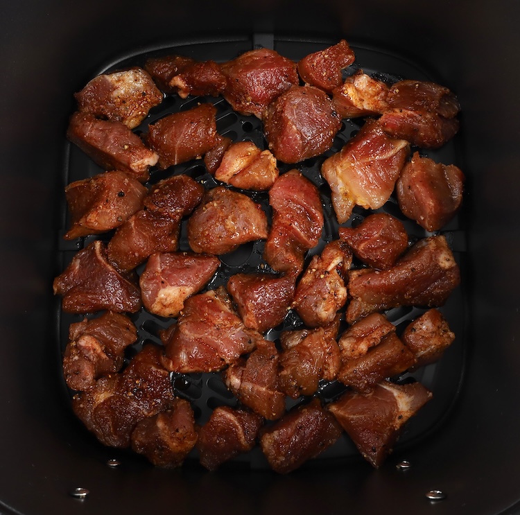 Rojões de porco na air fryer passo 3