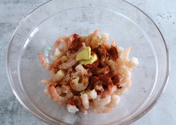 Easy Air Fryer Shrimp step 1